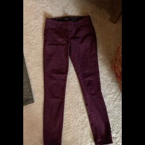 Pull on stretch pants.   Never worn